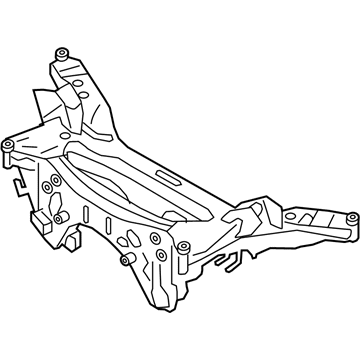 2020 Nissan Rogue Sport Rear Crossmember - 55400-1YA1D