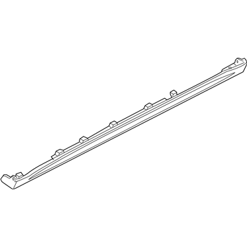 Nissan 76850-3RM0E Mudguard-Sill Center,RH