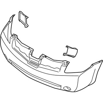 62022-5Z000 Genuine Nissan 620225Z000 Bumper Set Front