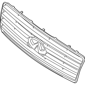 62310-ZQ10A Nissan Grille Kit-FRON Illustration 1 of 1