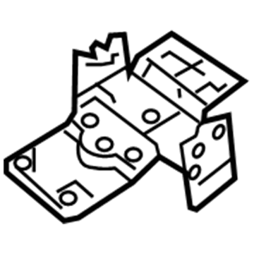 Nissan G4368-3JVMA Bracket Assy-Instrument Stay