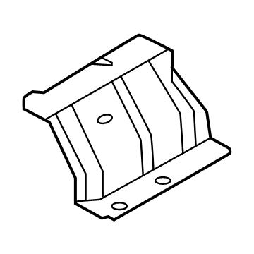 Nissan 64860-5MP0H BRACKET ASSY-BATTERY MOUNTING