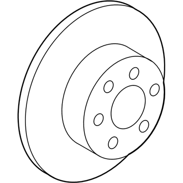 2021 Nissan NV Brake Disc - 43206-1PA1B