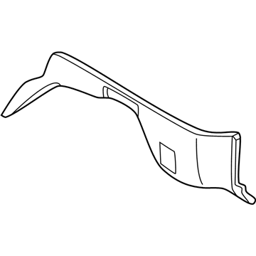 Nissan 84950-2W602 Finisher-Luggage Side,Lower RH