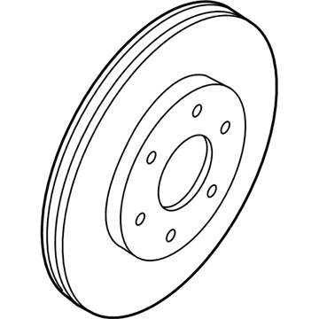 2021 Nissan NV Brake Disc - 40206-1PA1B