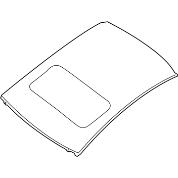 73112-3TA1A Genuine Nissan 731123TA1A Roof