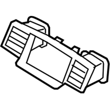 Nissan 68750-EG10A VENTILATOR Assembly 68750-EG10A Nissan VENTILATOR Assembly Illustration 1 of 1