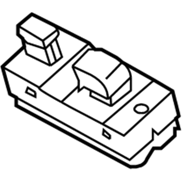 25401-ZN40C Nissan Switch Assy-Power Window Main Illustration 1 of 1