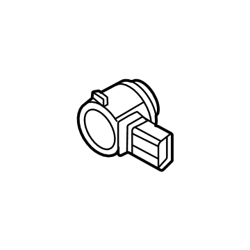 28438-9700R Nissan Sensor Assembly Distance Illustration 1 of 1
