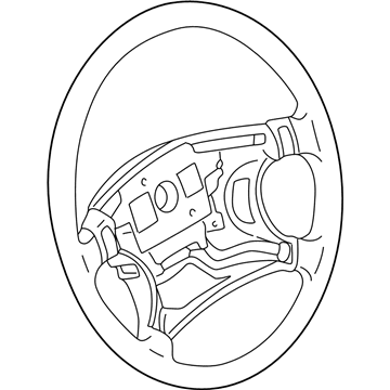 Nissan 48430-5W511 Wheel Assembly-STEE