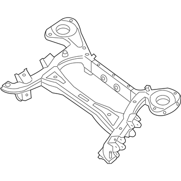 55400-1LA0A Nissan MEMBER COMPL - REAR SUSPENSION Illustration 1 of 1