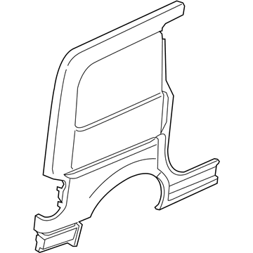 2021 Nissan NV Fender - G8100-3LMMC