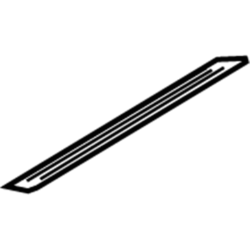 Nissan 769B1-ZQ10D Plate-Kicking,F