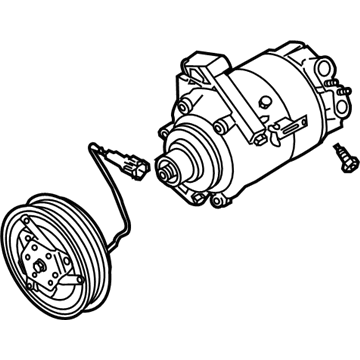 92600-CD10B Genuine Nissan 92600CD10B Cooler Compressor