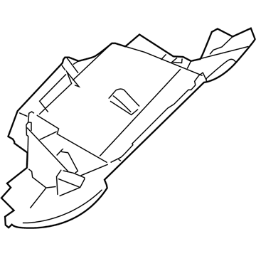Nissan 68108-7Y000 Panel-Instrument Lower,Assist