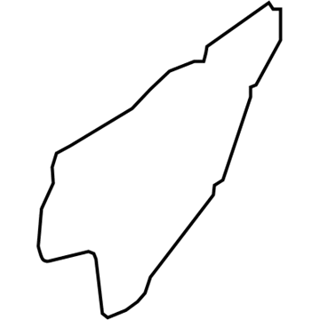 82860-JK000 Nissan Screen-Sealing Illustration 1 of 1