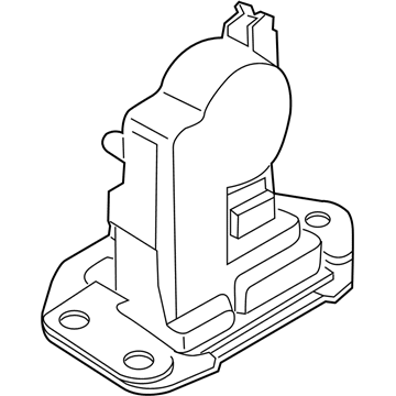 90502-CA00C Nissan Back Door Lock Assembly Illustration 1 of 1