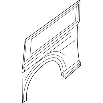 2021 Nissan NV Fender - 76036-1PA0F
