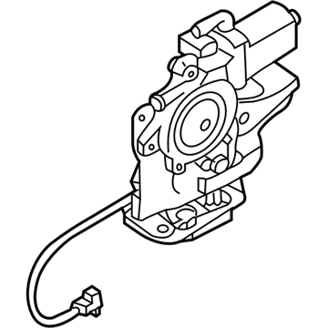 Nissan 90500-AQ000 Lock & Closure