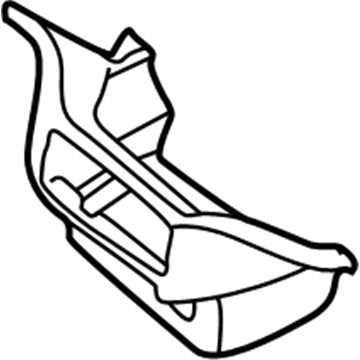 Nissan 68104-0W000 Panel-Instrument Lower,Center