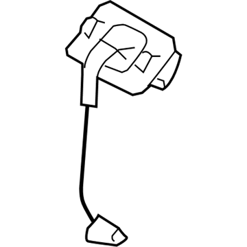 28442-3EV3A Nissan Camera Assy-Back View Illustration 1 of 1