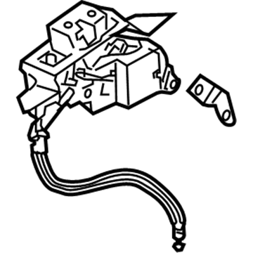 Nissan 90330-7S600 Lock Assembly-Back