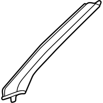 Nissan 76911-1W200 GARNISH Assembly-Front Pillar, RH
