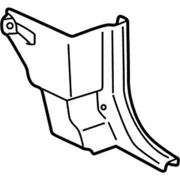 Nissan 66901-0W000 Finisher-Dash Side,LH