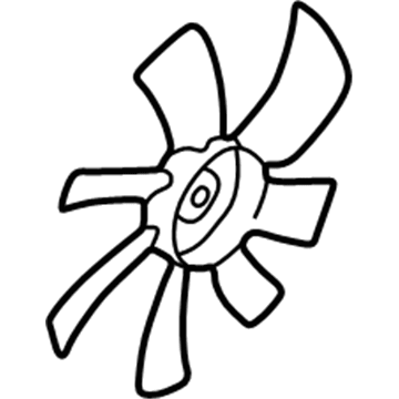 21486-AR000 Nissan Fan-Motor Illustration 1 of 1