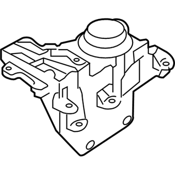 11220-JG31C Nissan Engine Mounting Insulator, Left Illustration 1 of 1