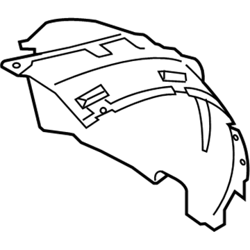 63843-1BA0A Nissan Front Protector Illustration 1 of 1