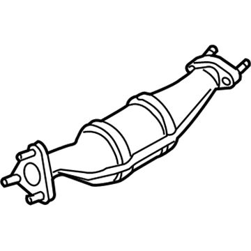 208A3-ZP51C Nissan Catalytic Converter Assembly Illustration 1 of 1