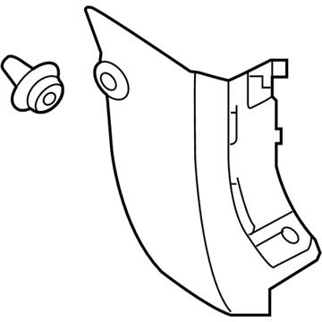 Nissan 66901-1GR0A Finisher-Dash Side,LH