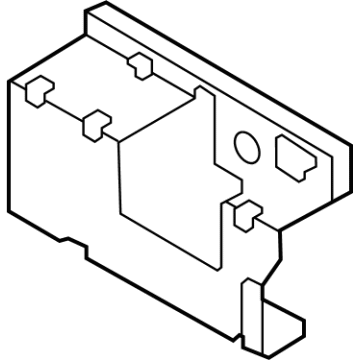 Nissan 985Q2-6GP0A BRACKET-AIR BAG SENSOR,FRONT CENTER