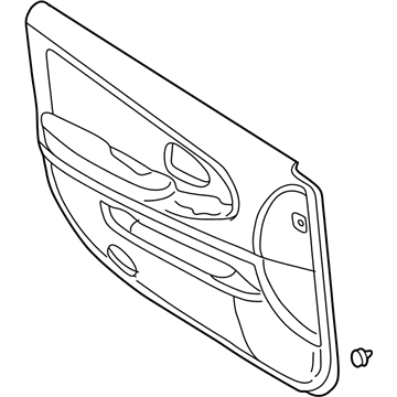 Nissan 80900-4Y171 FINSHER Assembly Fr