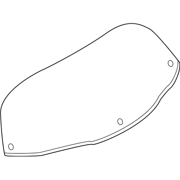 Nissan 90300-CG025 Glass - Back Do