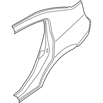 2012 Nissan Sentra Fender - G8100-ET8MA