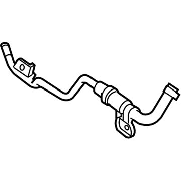 Nissan 21619-ET16B Tube Assy-Oil Cooler