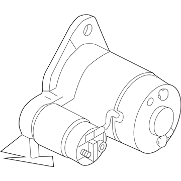 2330M-JA10DRW Nissan Motor Assembly-Starter REMAN Illustration 1 of 1