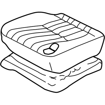 2000 Nissan Frontier Seat Cushion - 87300-9Z301