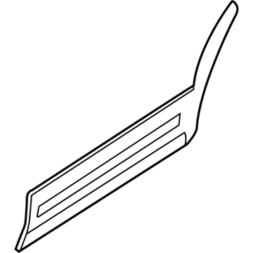 Nissan 82871-1W314 MOULDING - Rear