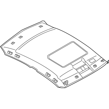 73910-AC765 Nissan Headlining Assembly Illustration 1 of 1