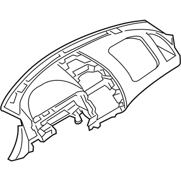 Nissan 68100-8J002 Panel-Instrument