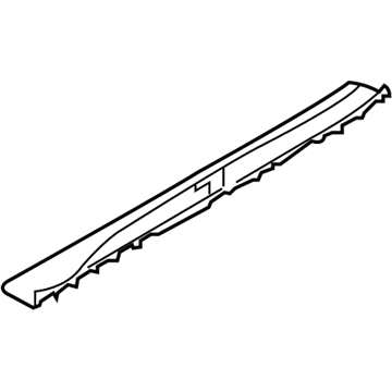 Nissan 769B1-1EA0A Plate-Kicking,Front Outer LH