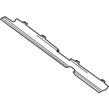 Nissan 62821-1PA0A Guide-Air,Front