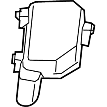 24372-6HB0A Nissan Relay Box Cover Illustration 1 of 1