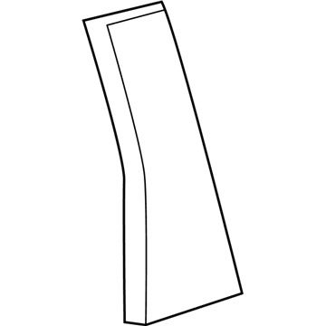 Nissan 82291-1JA1D Cover-Rear Door Corner,Outer LH