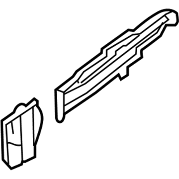 Nissan 75131-5M030 Plate-Closing,Front Side Member L