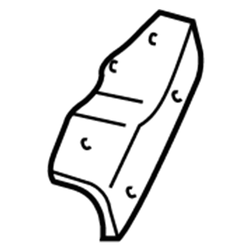 Nissan 55446-0W000 Bracket-Upper Link, Rear RH