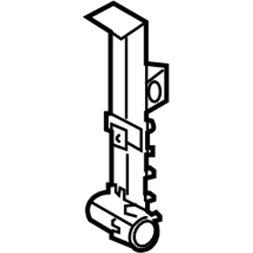 27710-JL00A Nissan Sensor Assembly-AMB Illustration 1 of 1
